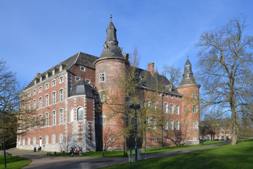 Castle of Monceau-sur-Sambre, Charleroi, Belgium, Belgium